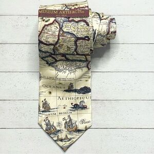 MUSEUM ARTIFACTS All Silk Necktie Tie